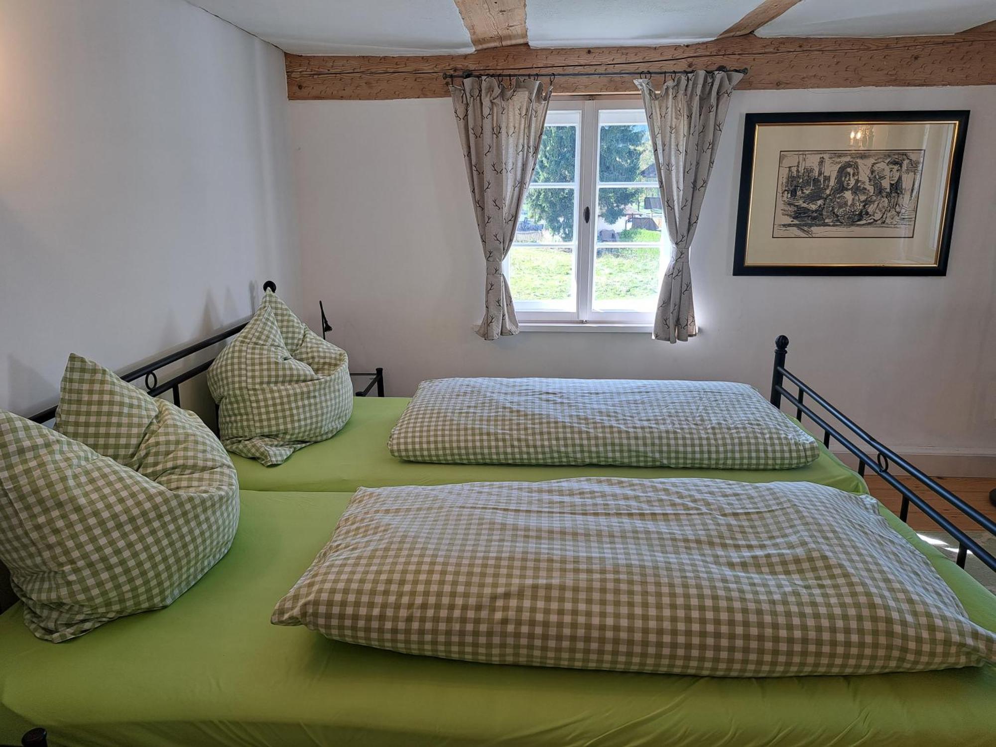 Neu! Ferienwohnungen Im Lueftlmalereck, Hennalahaus Oberammergau Eksteriør bilde